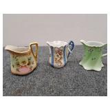 Various Vintage Porcelain Creamer's