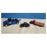 Vintage die-cast Trucks& California highway patrol