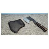 5' Hatchet with sheath