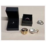 Faux Fashion Rings Varios Sizes  NO REFUNDS
