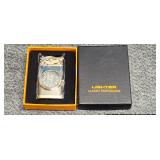 Classic Fashionable Lighter with Quartz Clock