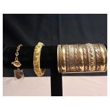 2) Faux Fashion Bracelets   NO REFUND