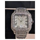 Faux Cartier Bling Watch   NO REFUND