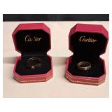 Faux Cartier Rings w/ Boxes  NO REFUNDS