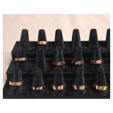 Faux Fashion Rings Various Sizes   NO REFUND