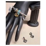 Faux Pandora Bracelet & Charms   NO REFUNDS