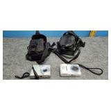 2) Digital Camera's with Carring Cases