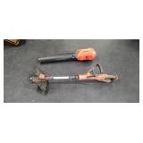 Craftsman Cordless Weedeater & Blower