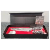 Mosefiata Kitchen Knife w/ Sharpner