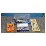 Socket set ,& screwdrivers