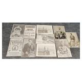10) Vintage Post Card's
