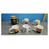 Small collection of coffee cups