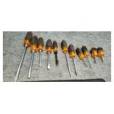 Asorment of screwdrivers