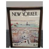 Vtg Saul Steinberg Poster 1976