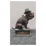 Ole Puffer Cast Iron Mechanical Bank