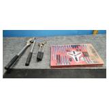 Harmonic balancer set,& lever type tubing bender