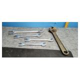 Asorment of Large wrenches