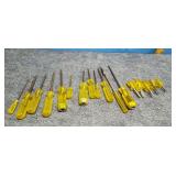 Asorment of screwdrivers
