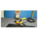 Oil filter strap wrenches, light,& knee pads