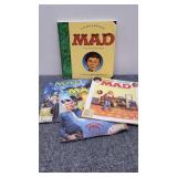 3) MAD Magazines 1) MAD Book