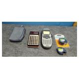 Label Maker and Refills, A Calculator