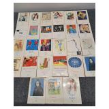 Vintage Art Booklet Collection