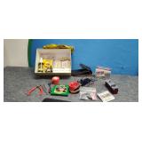 Box of Guitar accessories