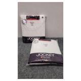 2) 3- Pack Jockey V-Neck T-Shirts Sz - XL