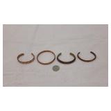 4) Vintage Bracelets