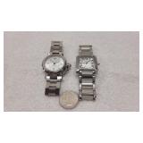 2) Cartier Watches. (1 Needs New Glass)