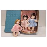 3) Madame Alexander Dolls