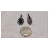 Two 925 Silver Pendants