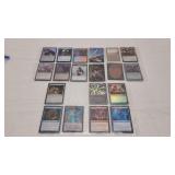 5 Pages of Magic The Gathering Cards Front & Back