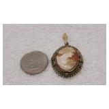 1/20 10k Cameo Locket
