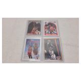 4 Bulls 1989-1992 Michael Jordan Cards