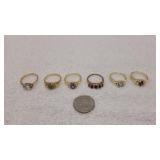 6) Vintage Rings
