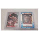 2 Sixers 1989 & 1990 Charles Barkley Cards