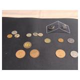 13) Foreign Coins, 3) US Coins