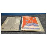 Stamp Album w/ Stamps