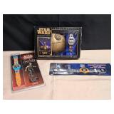 3) Star Wars Wrist Watches NIB