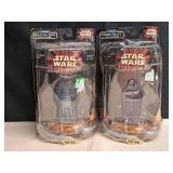 2) Star Wars Ep 1 Light Up Figures