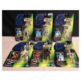 6) Star Wars Kenner Action Figures