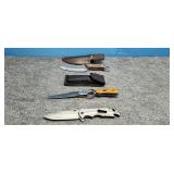 3)  Knives