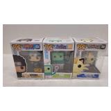 3)  Pop! Vinyl Figures
