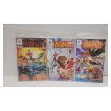 3 Valiant Harbinger Comic Books