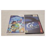 Universe Wii Game & Gran Turismo 3 PS2 Game