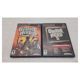 Guitar Hero lll & 5 PS2 Games