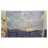 Oil On Canvas Painting  47'ï¿½36'
