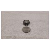 Chrome Hearts Pete Punk Sterling Silver Ring