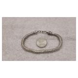 Hey Silver Bracelet